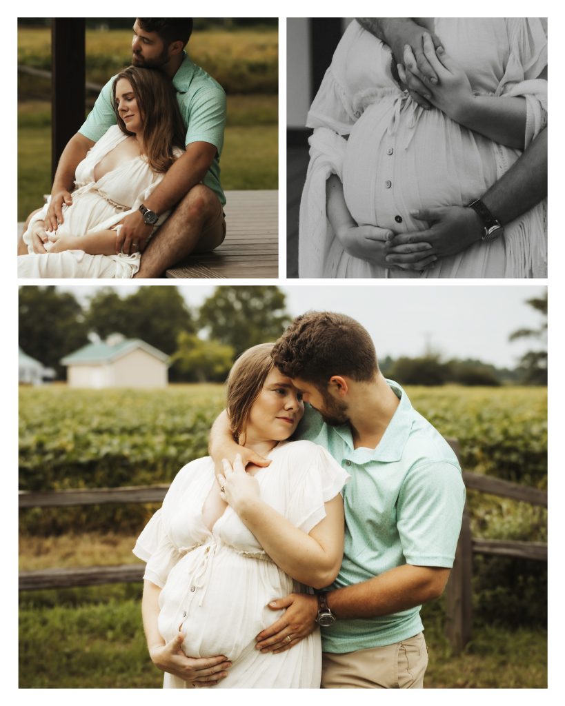 Wilmington maternity photographer, equestrian maternity session