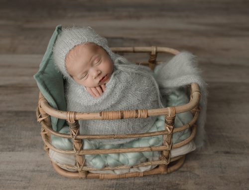 A Little Rainbow Baby Brother | Leland, NC Newborn Photographer