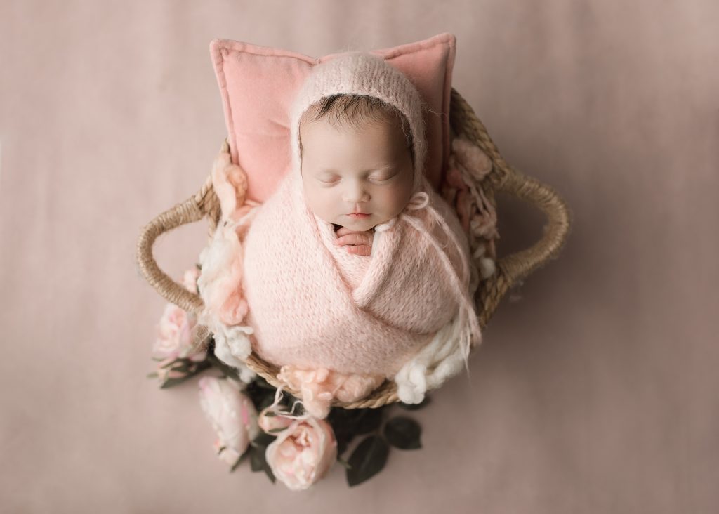 an adorable newborn session
