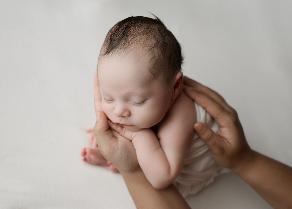 newborn photos at 2 months