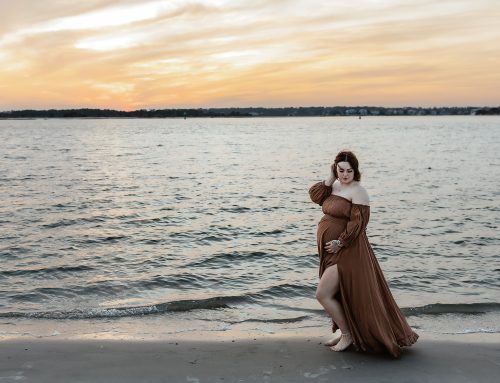 Capturing the Beauty of Motherhood: Beach Maternity Session